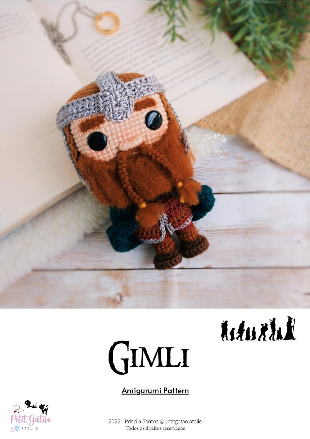 ebook fellowship of the ring amigurumi pattern