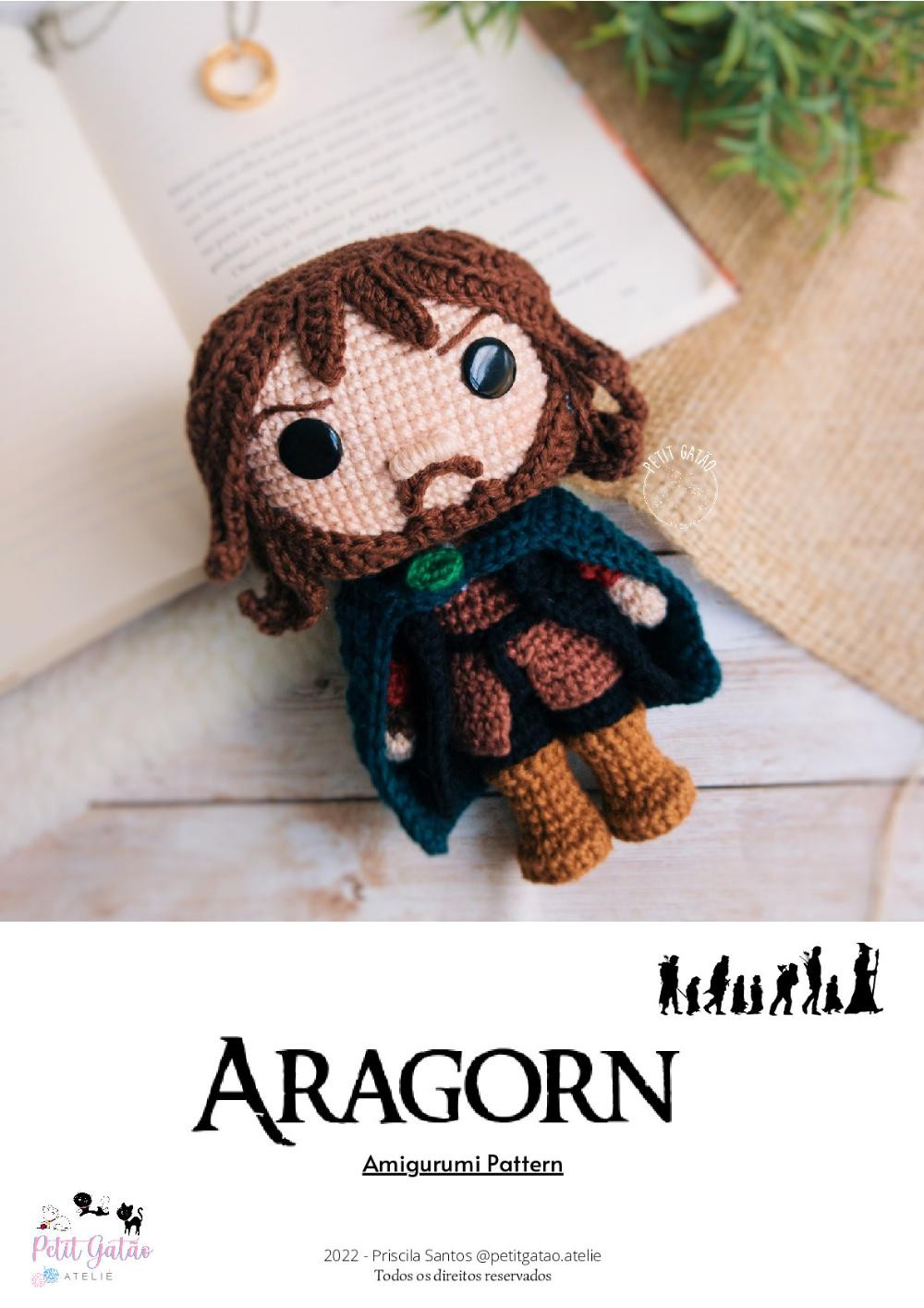 ebook fellowship of the ring amigurumi pattern