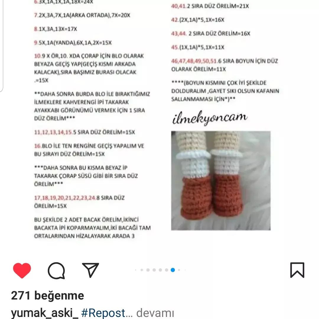 Erkek ve kız bebekleri için tığ işi örgü modeli.