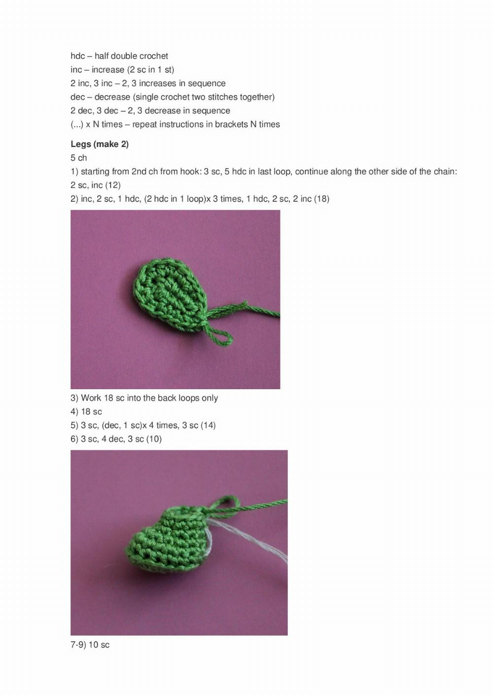 Flying saucer for an alien crochet pattern