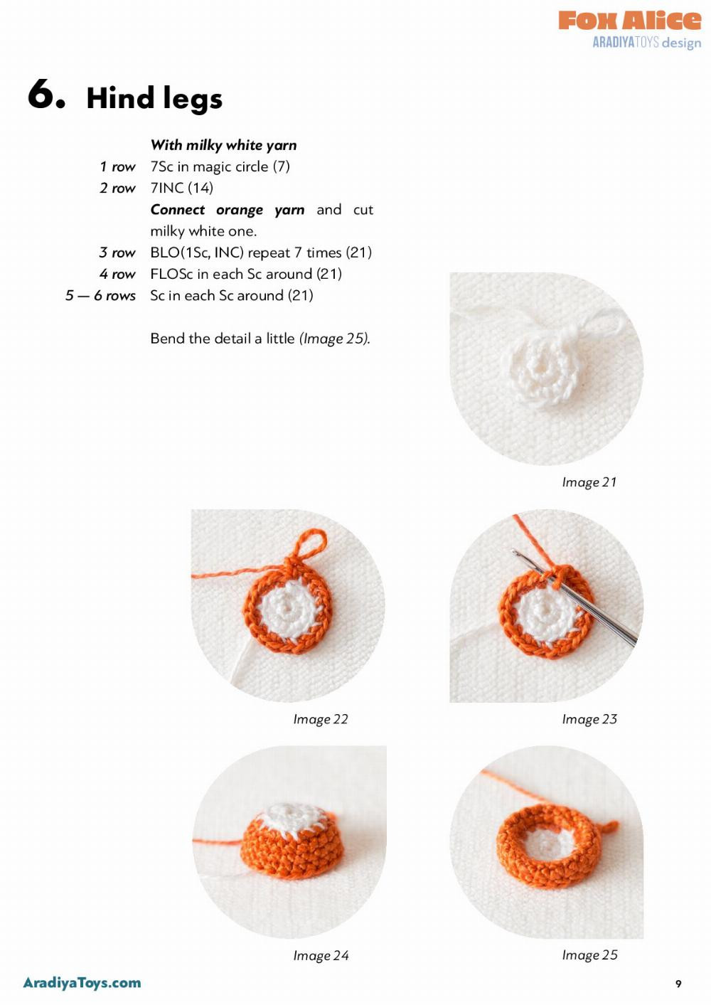 Fox Alice Fox Alice AradiyaToys design AradiyaToys design Crochet pattern