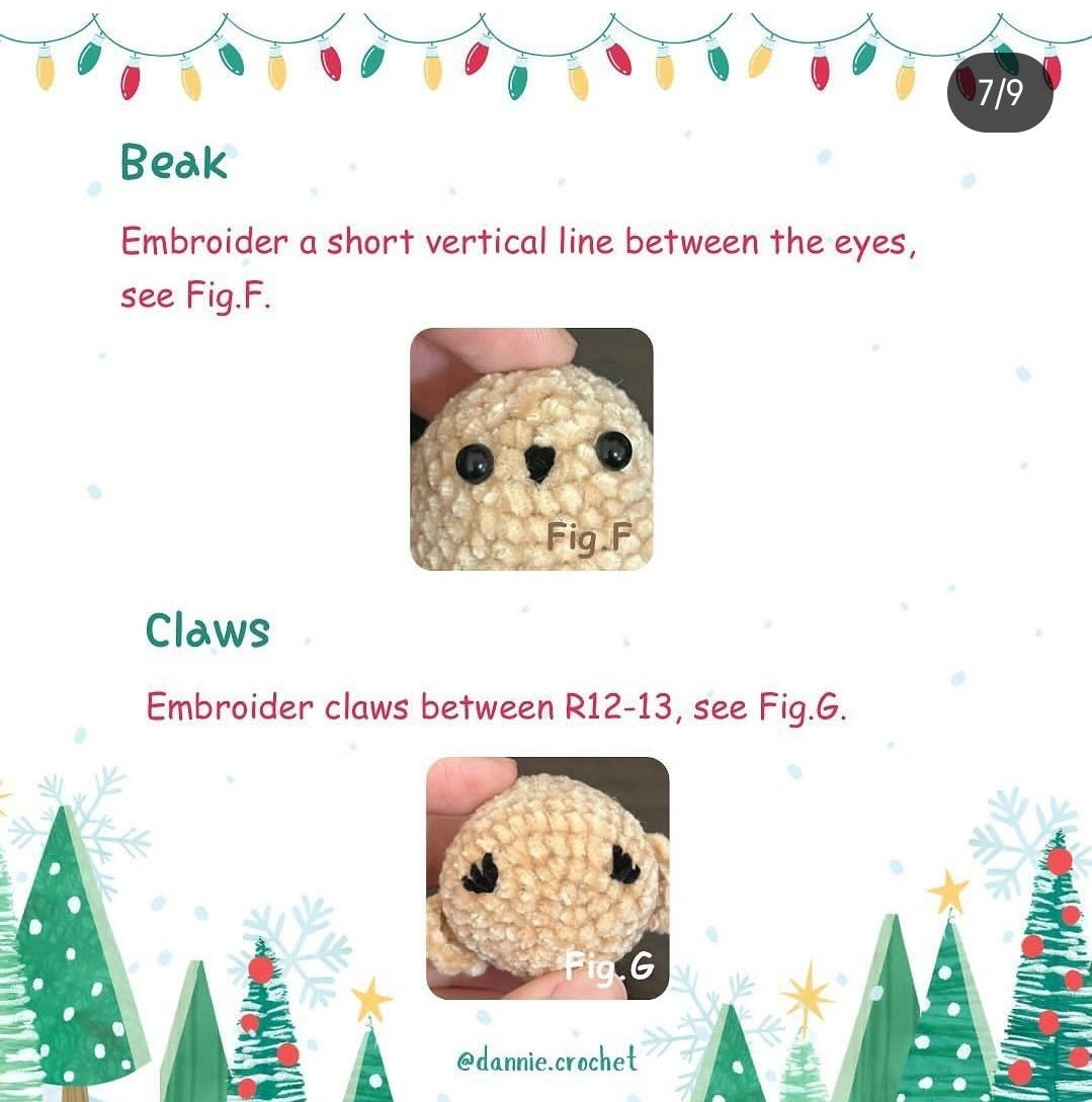 free pattern hegwig & friends