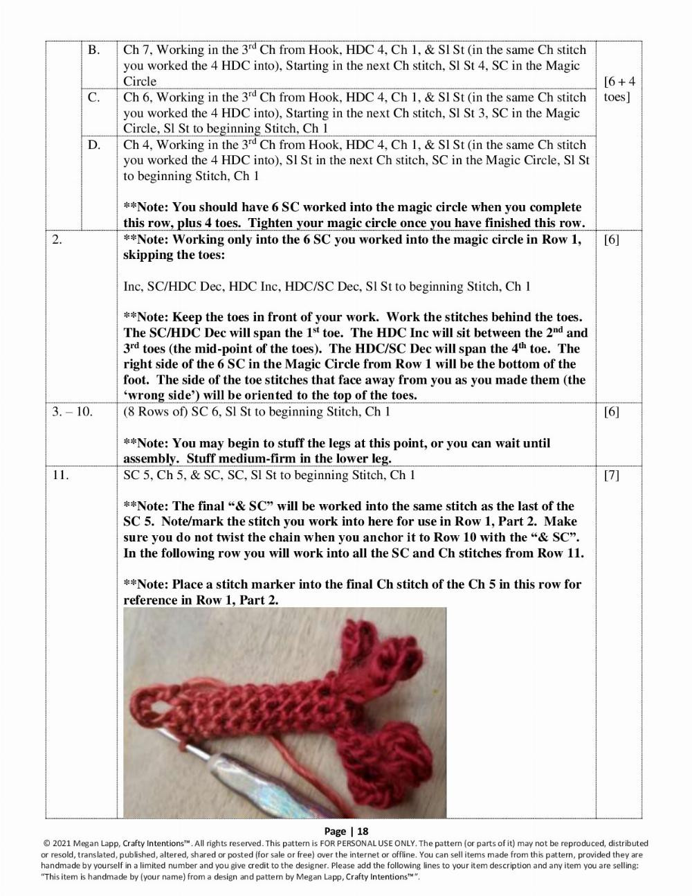 frog crochet pattern