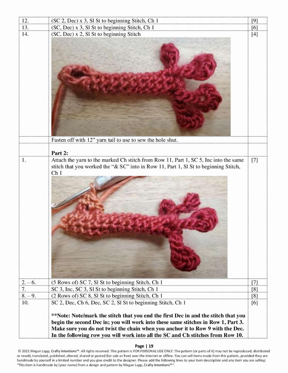 frog crochet pattern