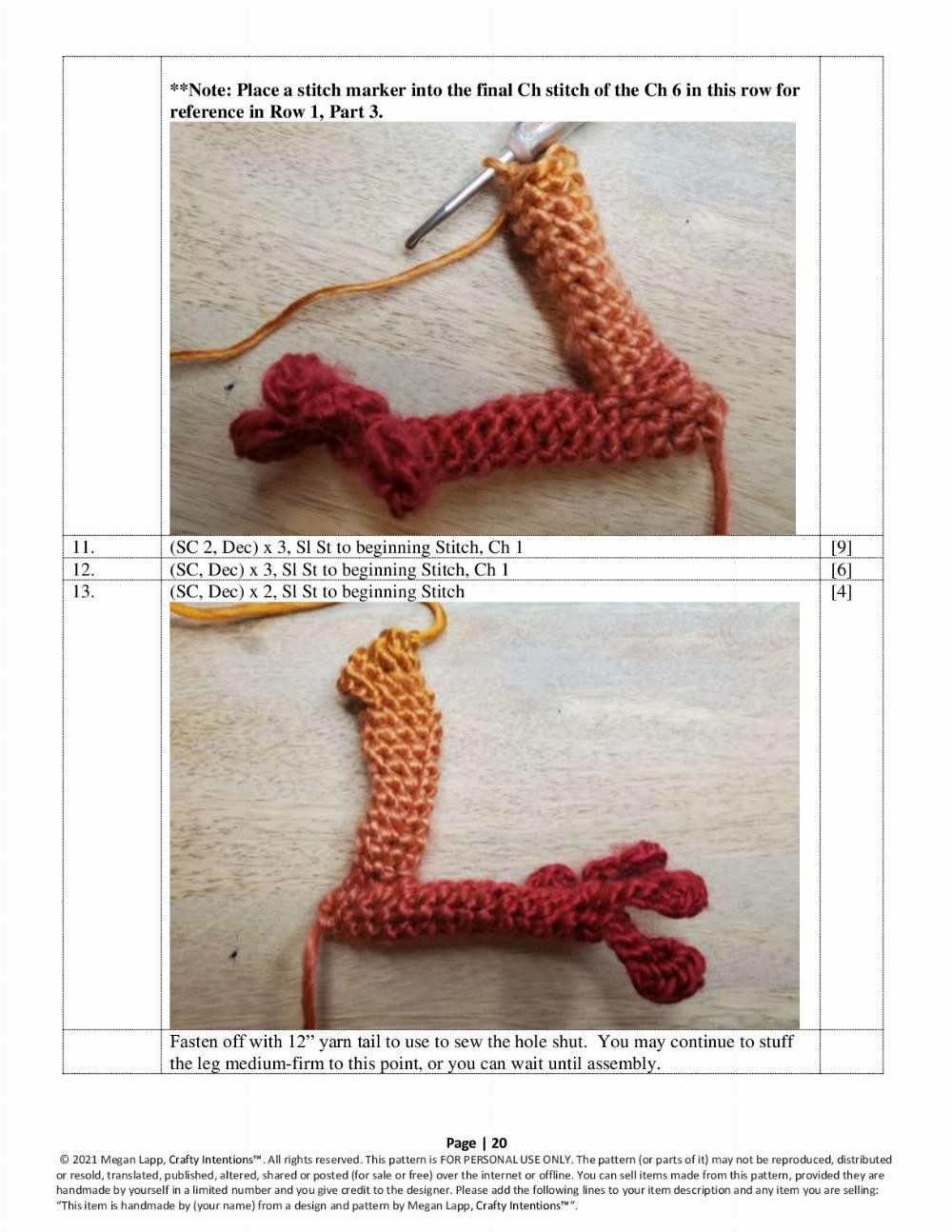 frog crochet pattern