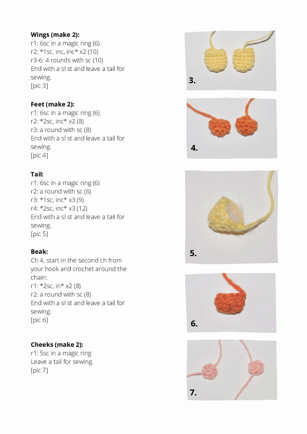 grace the duck crochet pattern