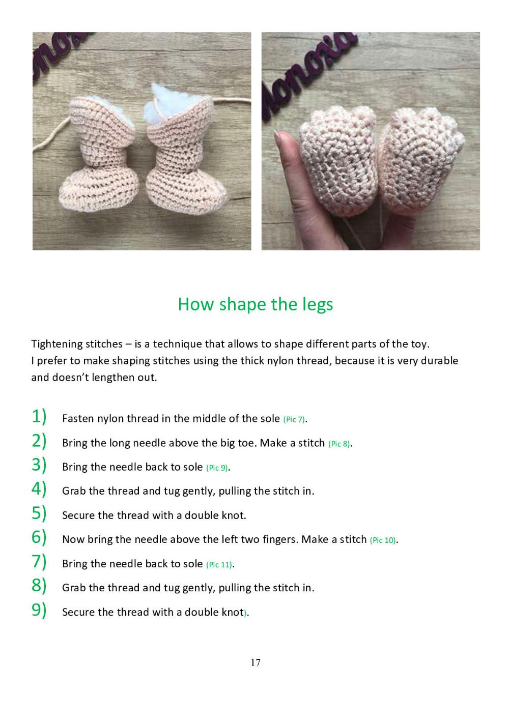 Hairy Meatball Crochet pattern