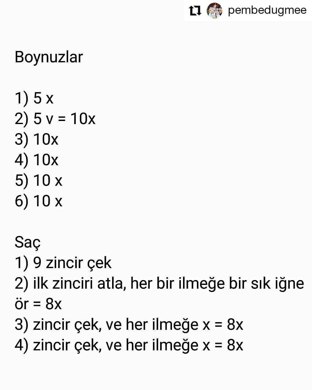 İnek başlı anahtarlık için tığ işi modeli