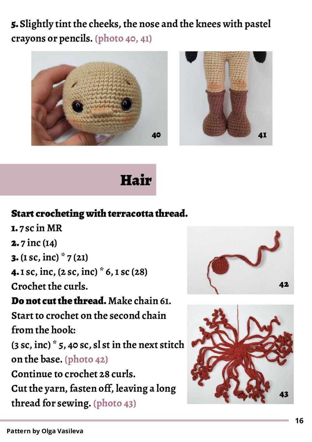 julia the doll crochet pattern