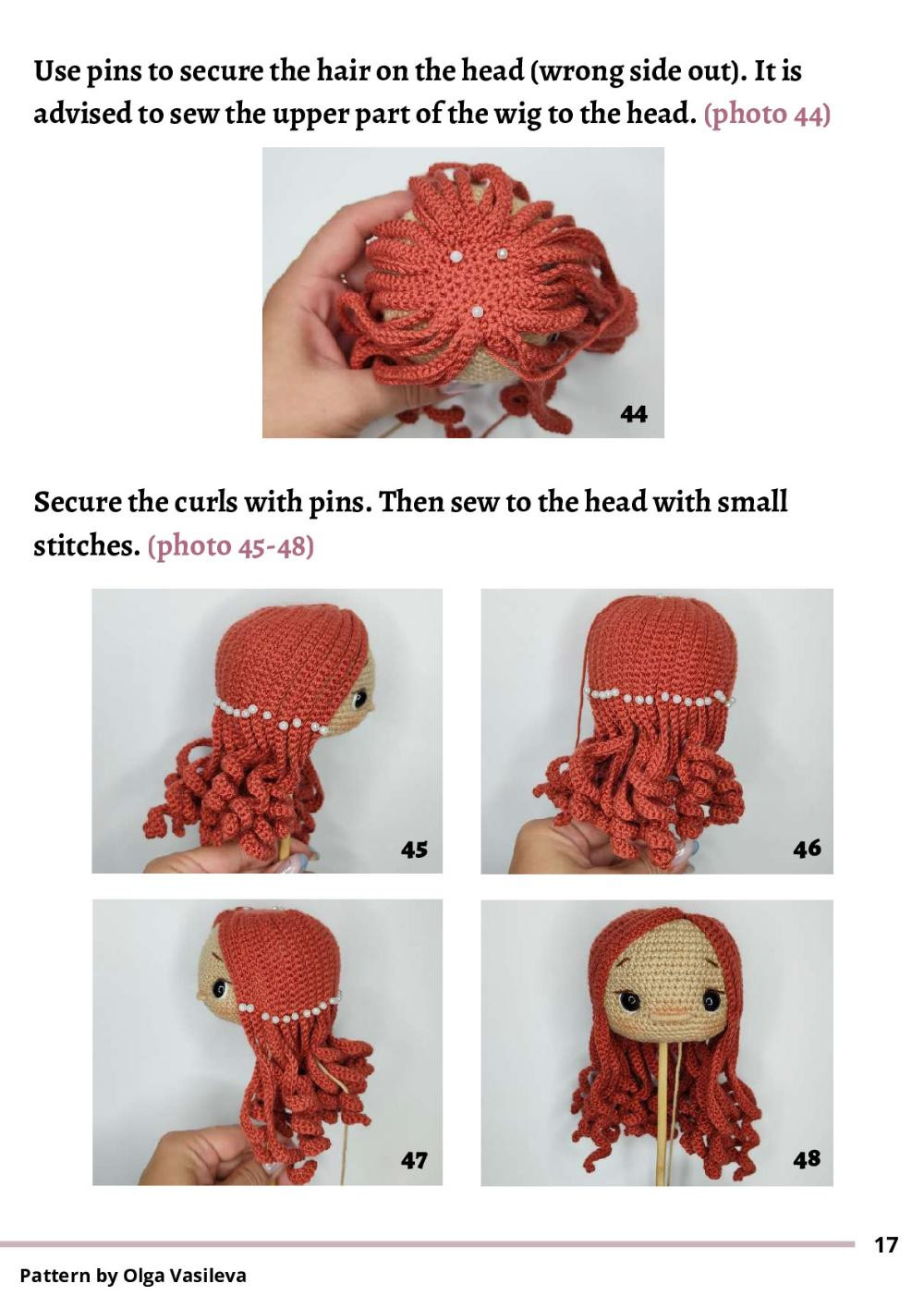 julia the doll crochet pattern