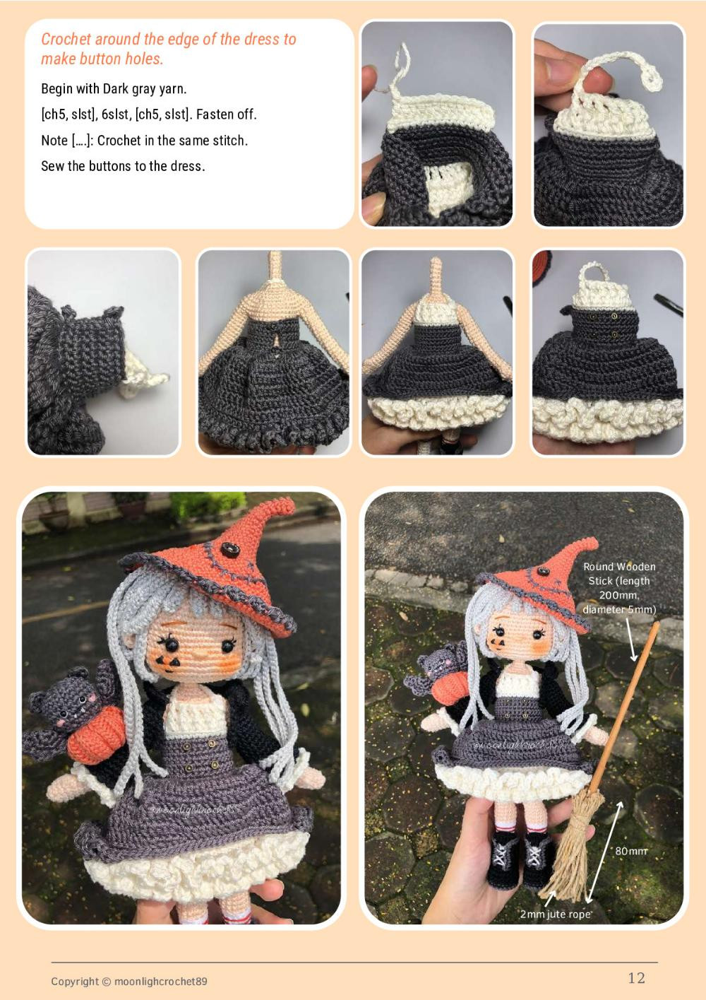 kelsey doll crochet pattern