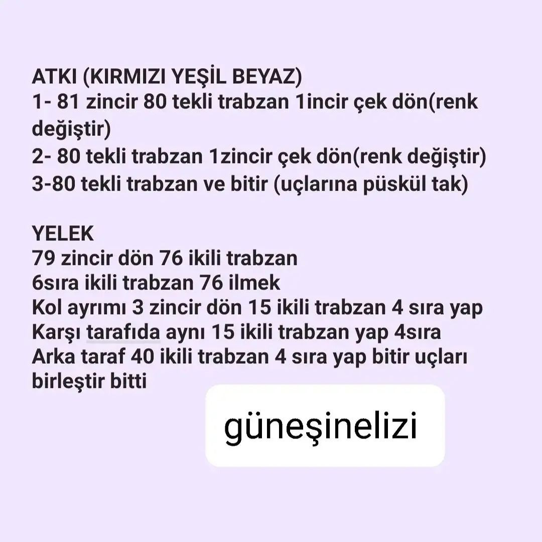 Kırmızı gömlek ve yeşil şapka giyen kardan adam tığ işi modeli