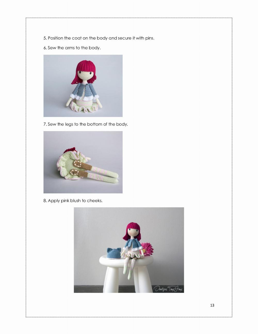 Kittyy Doll crochet pattern