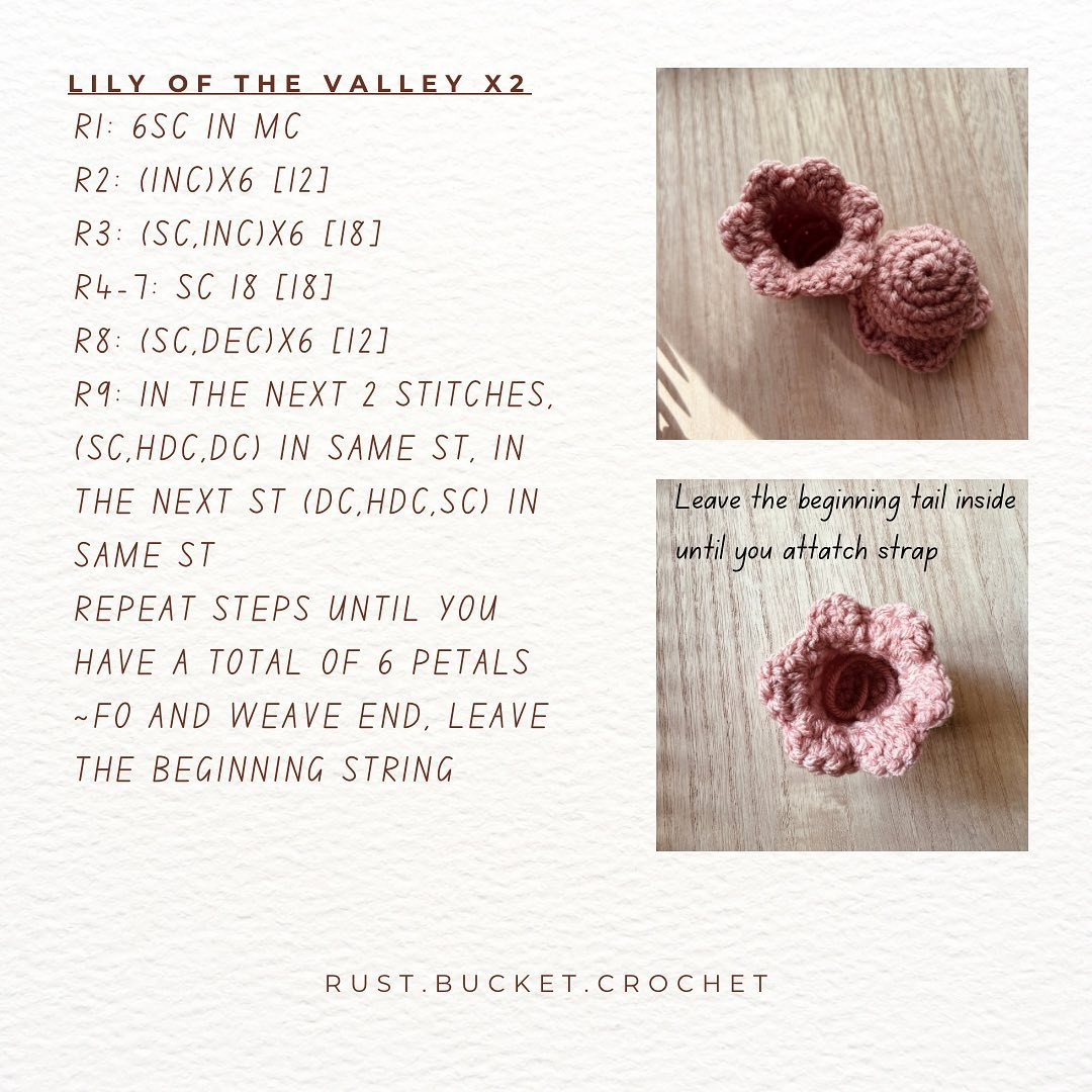 lily of the valley free pattern