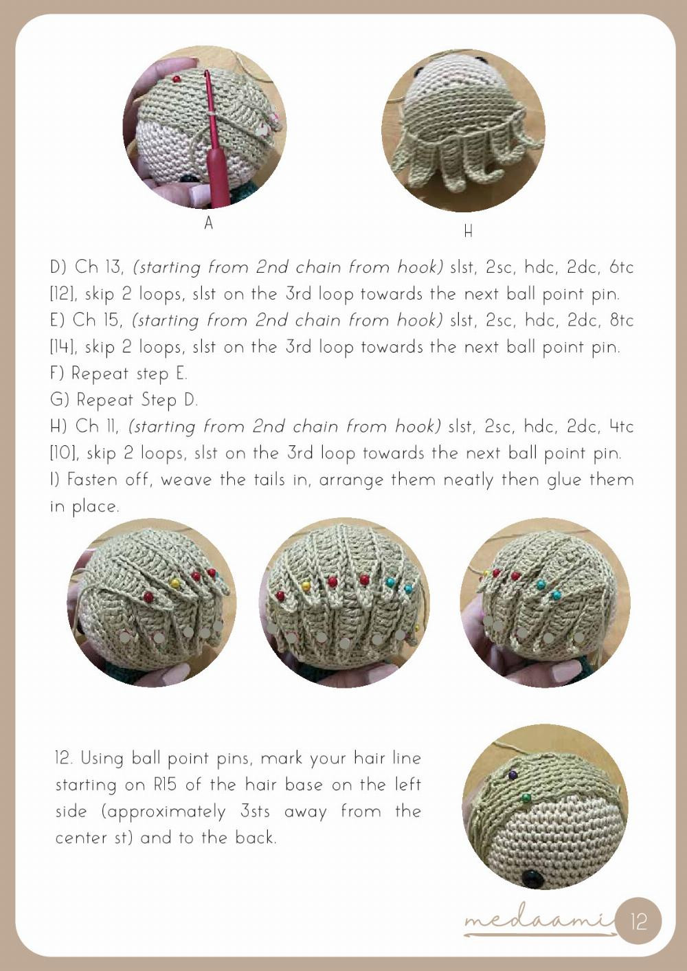 loid inspired crochet pattern