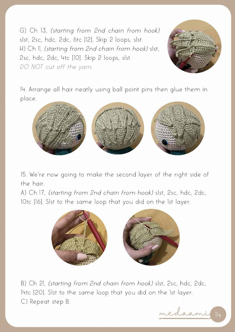 loid inspired crochet pattern