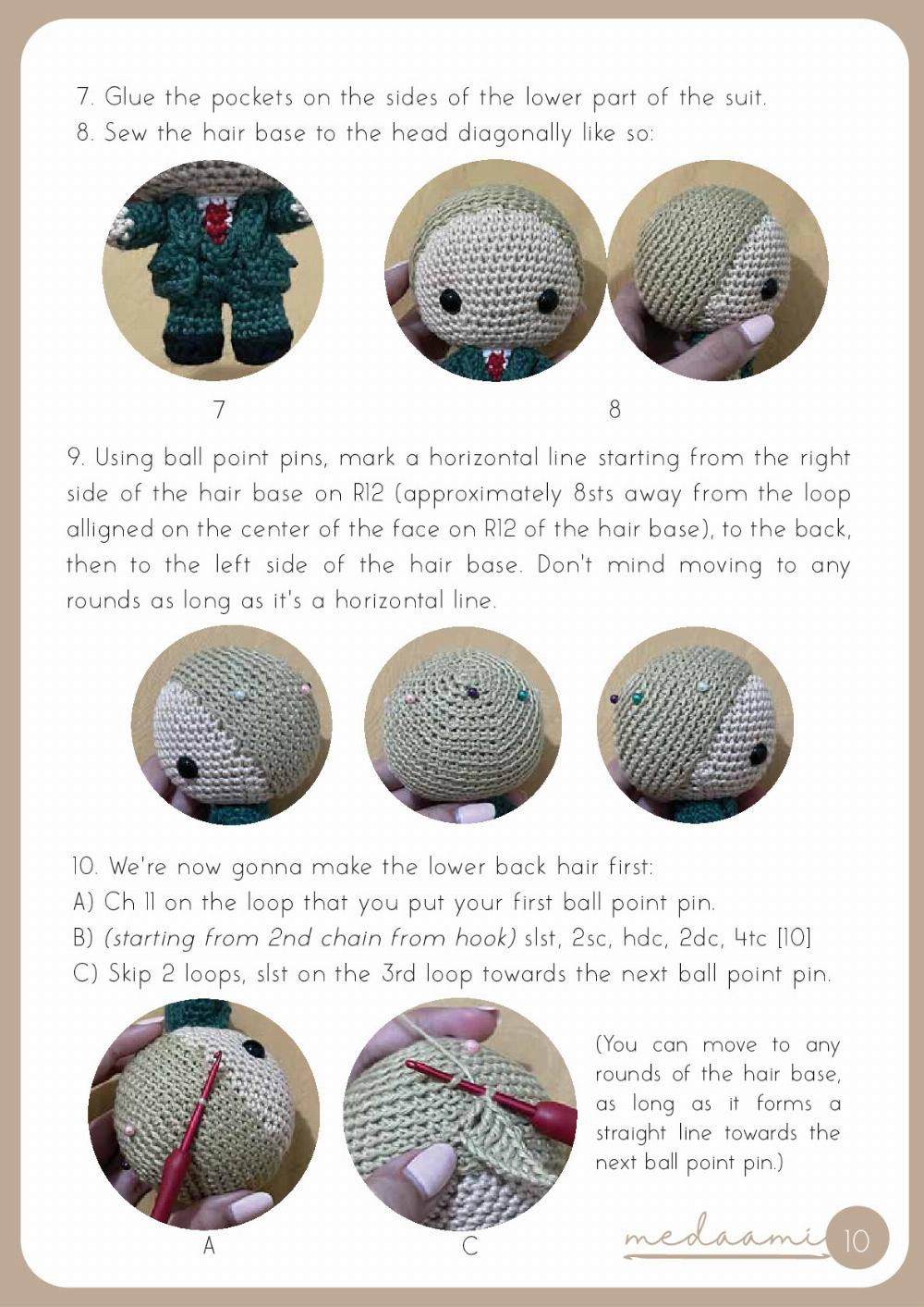 loid inspired crochet pattern