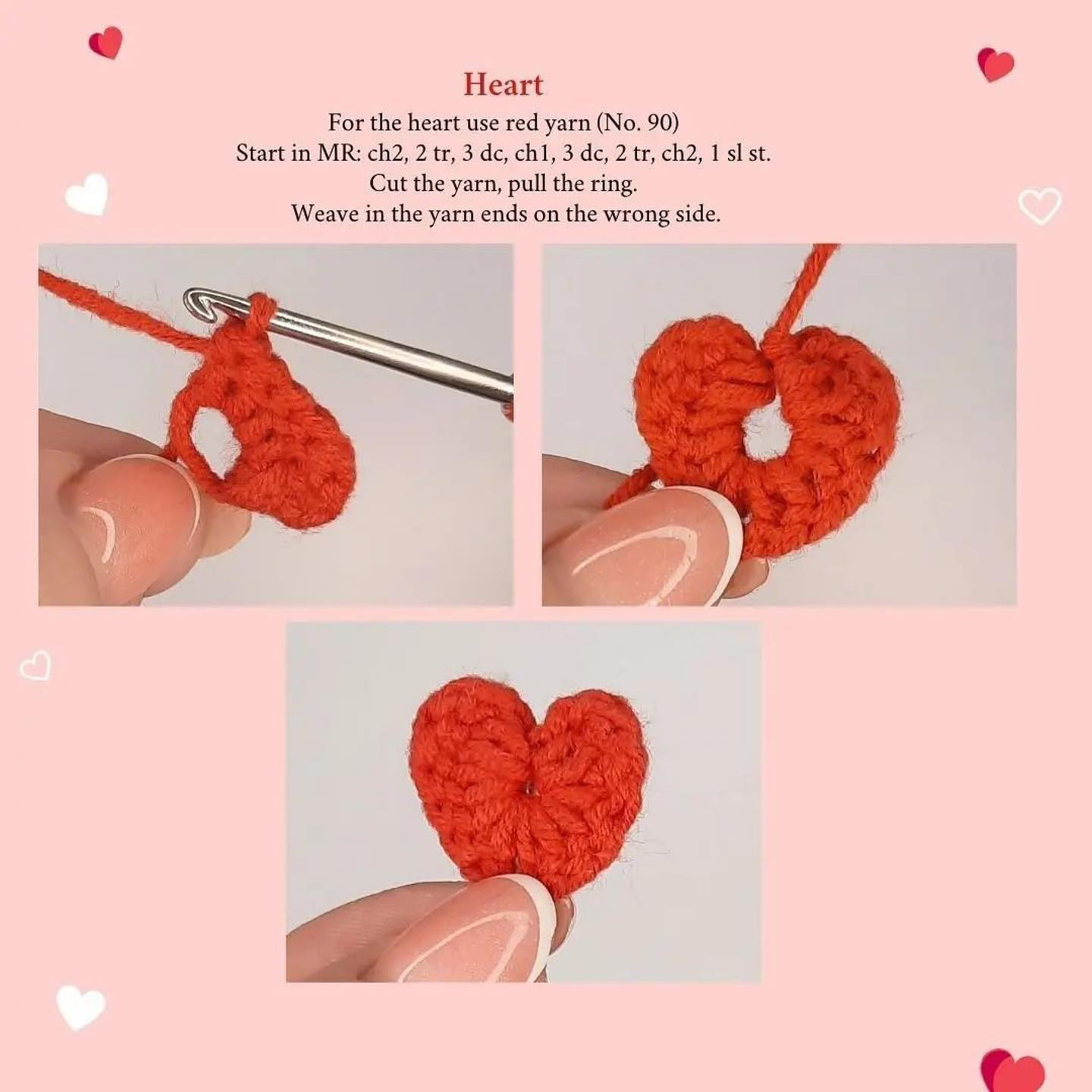 Love letter crochet pattern