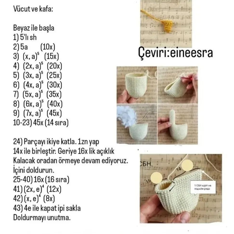 Martı tığ işi modeli