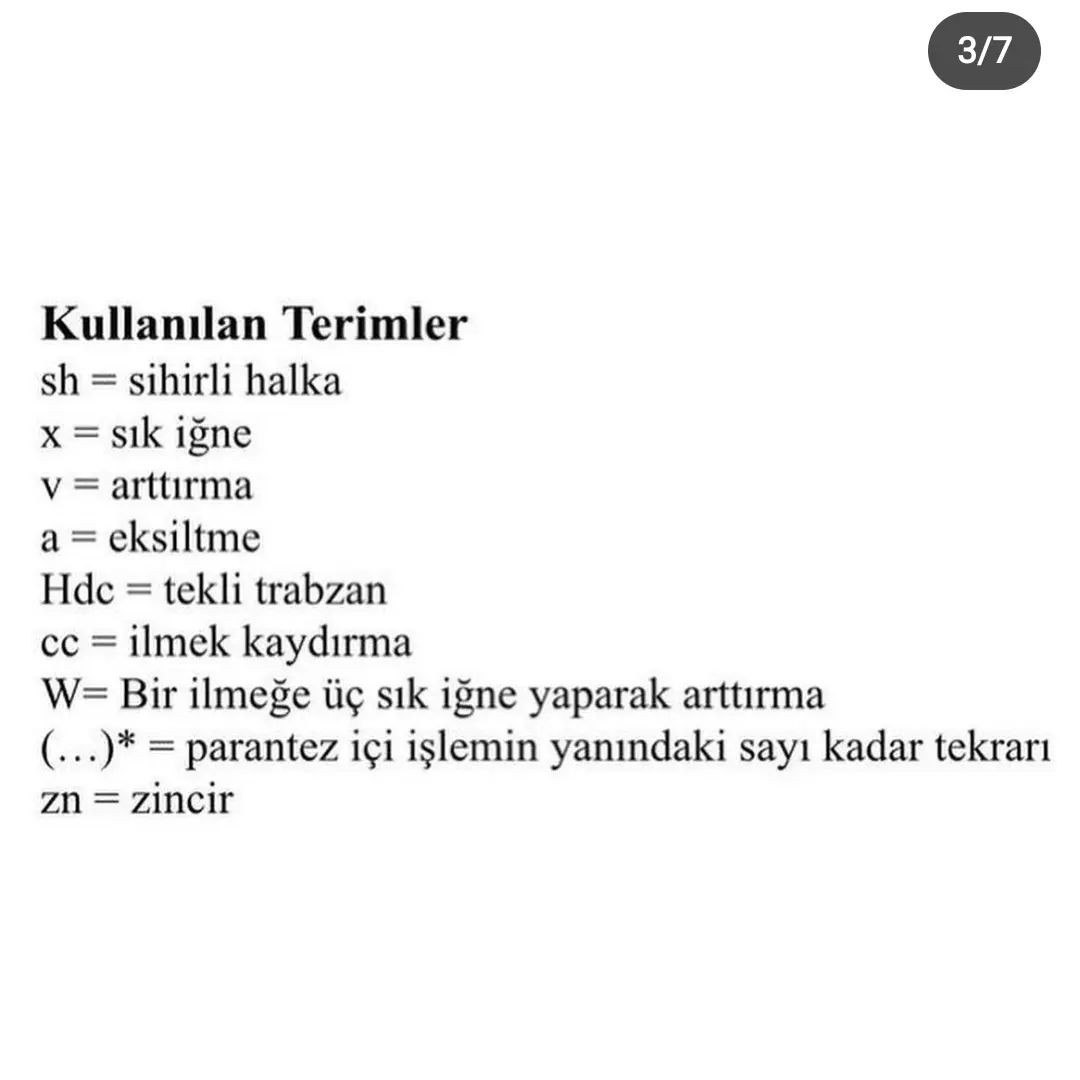 Mor burunlu inek tığ işi modeli.