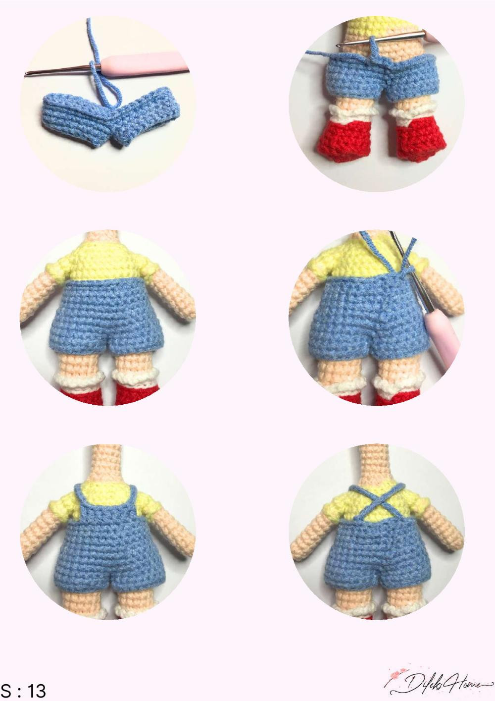 Nellie English Crochet Pattern