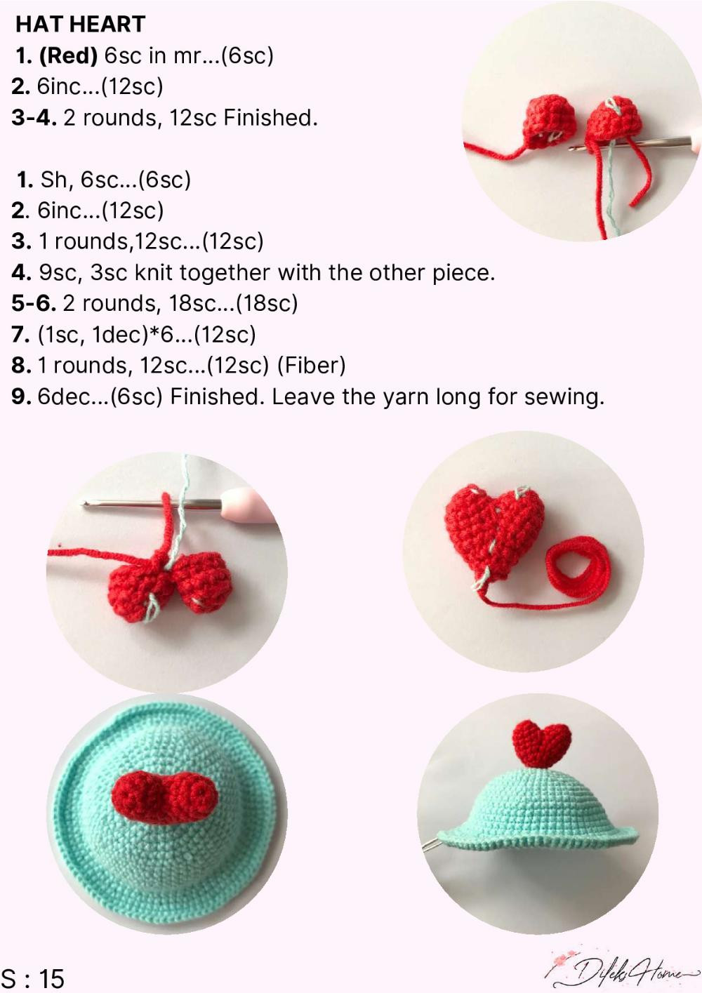 Nellie English Crochet Pattern