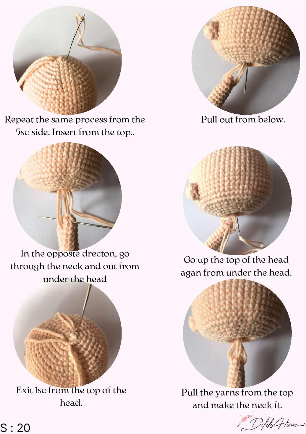 Nellie English Crochet Pattern