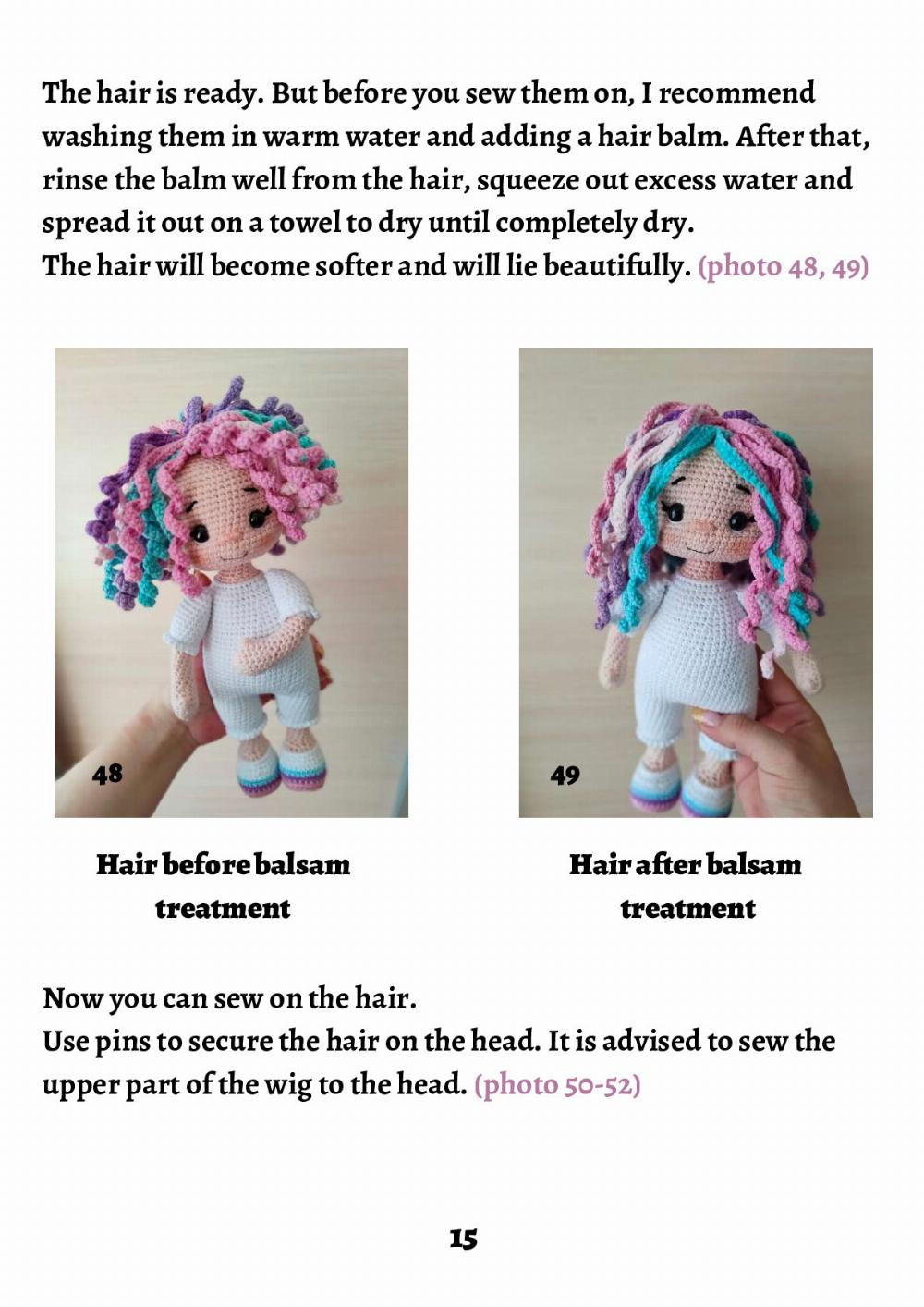 Nick's Unicorn Doll Crochet pattern