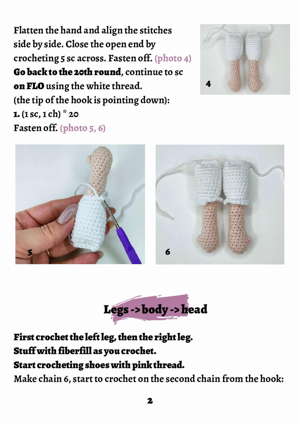 Nick's Unicorn Doll Crochet pattern