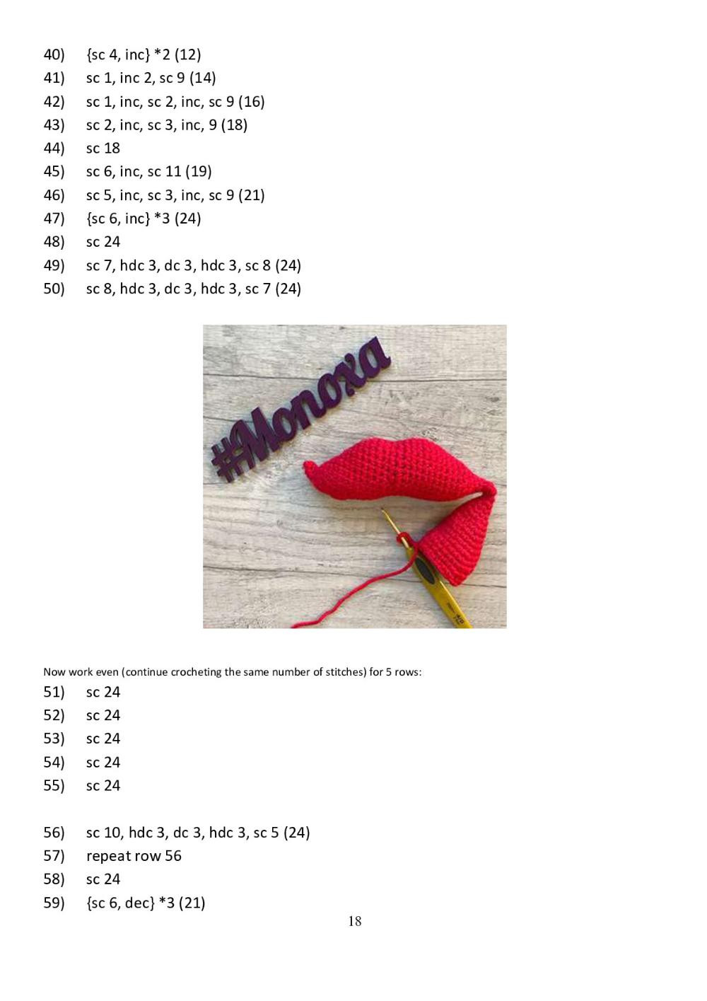 Oblina Crochet pattern