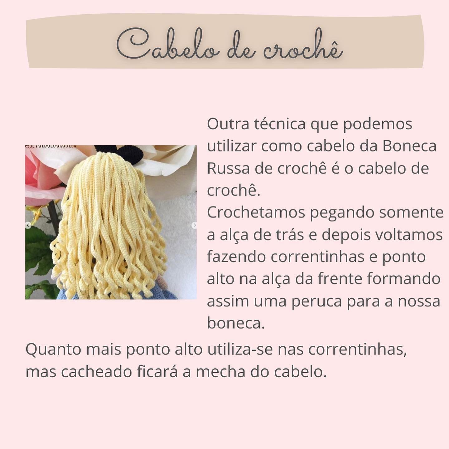 padrão de boneca de crochê