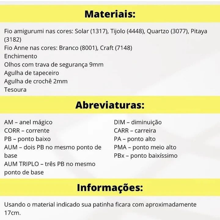 Padrão de crochê para um pato enrolado em uma faixa para a cabeça