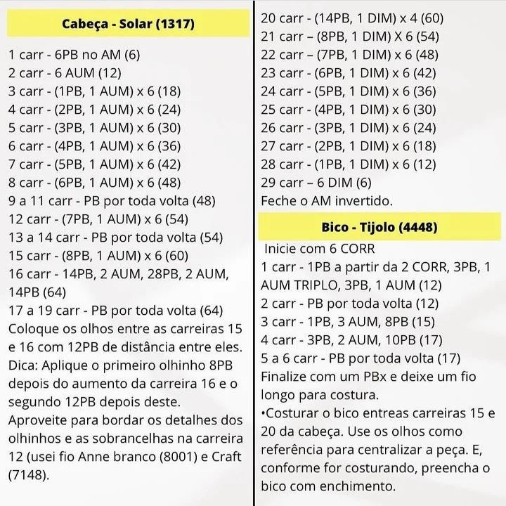 Padrão de crochê para um pato enrolado em uma faixa para a cabeça