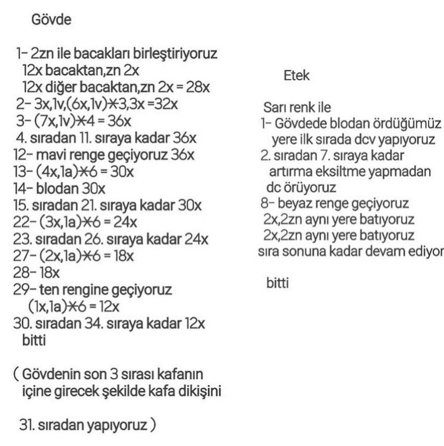 Pamuk Prenses prenses bebek tığ işi modeli.