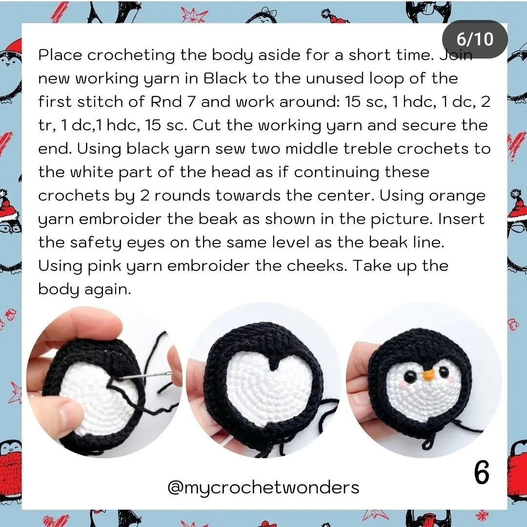 penguin free pattern