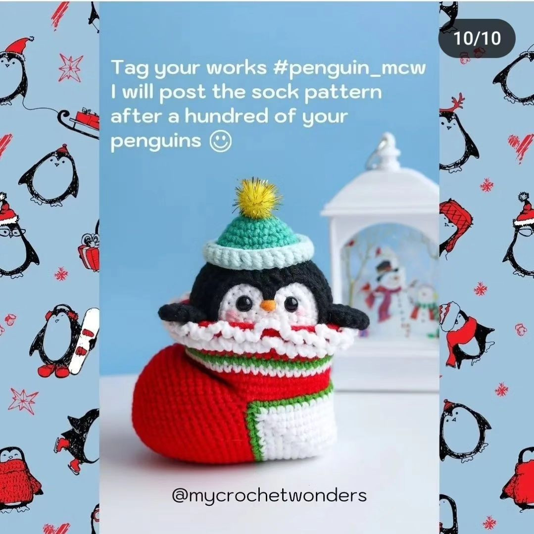 penguin free pattern