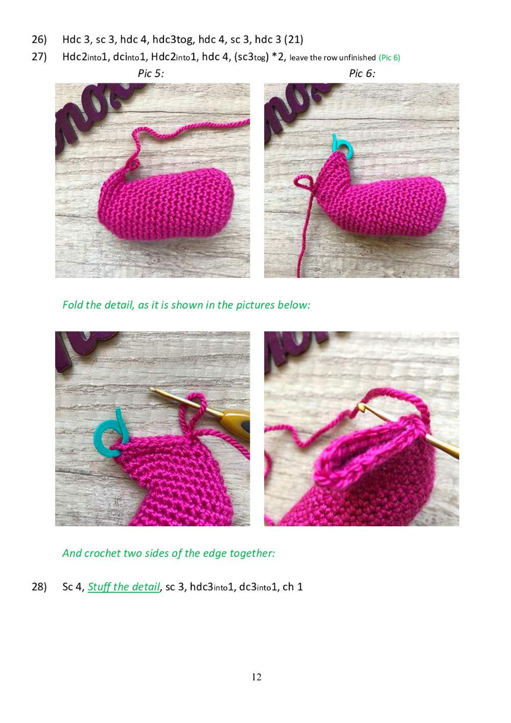 Pink Mosquito Crochet pattern