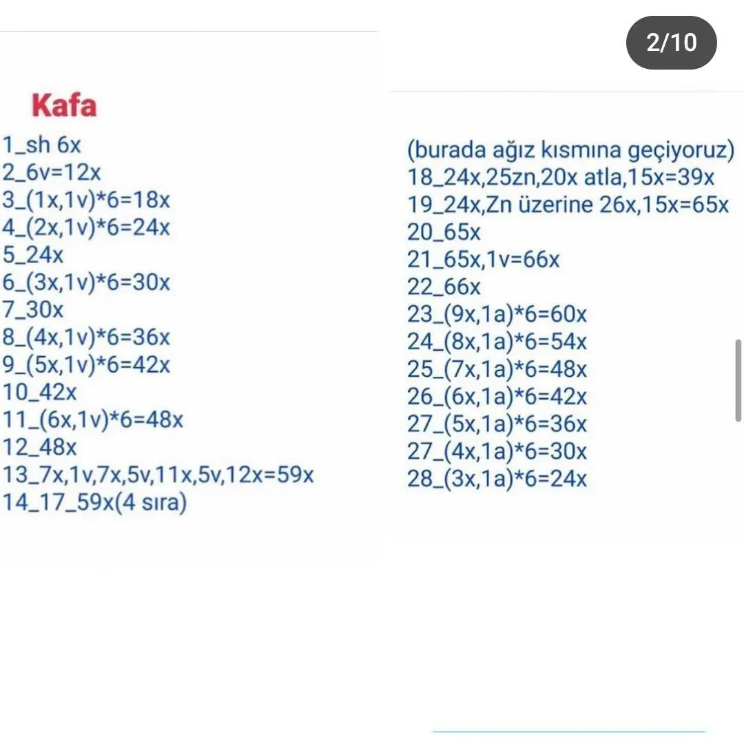 Plaja giden kurbağa için tığ işi desen.