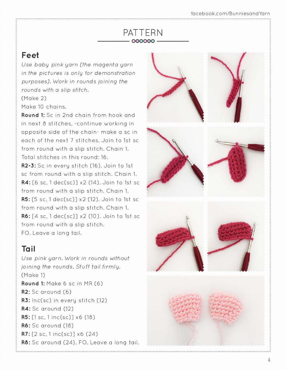 Ramona the Friendly Flamingo Crochet Pattern