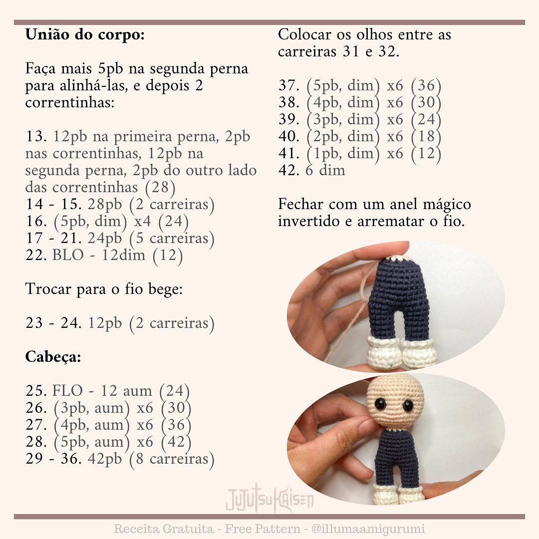 ✨ RECEITA GRATUITA - TOGE INUMAKI ✨