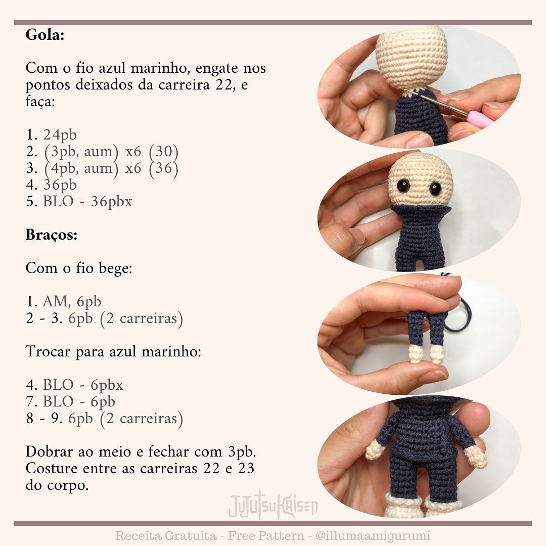 ✨ RECEITA GRATUITA - TOGE INUMAKI ✨