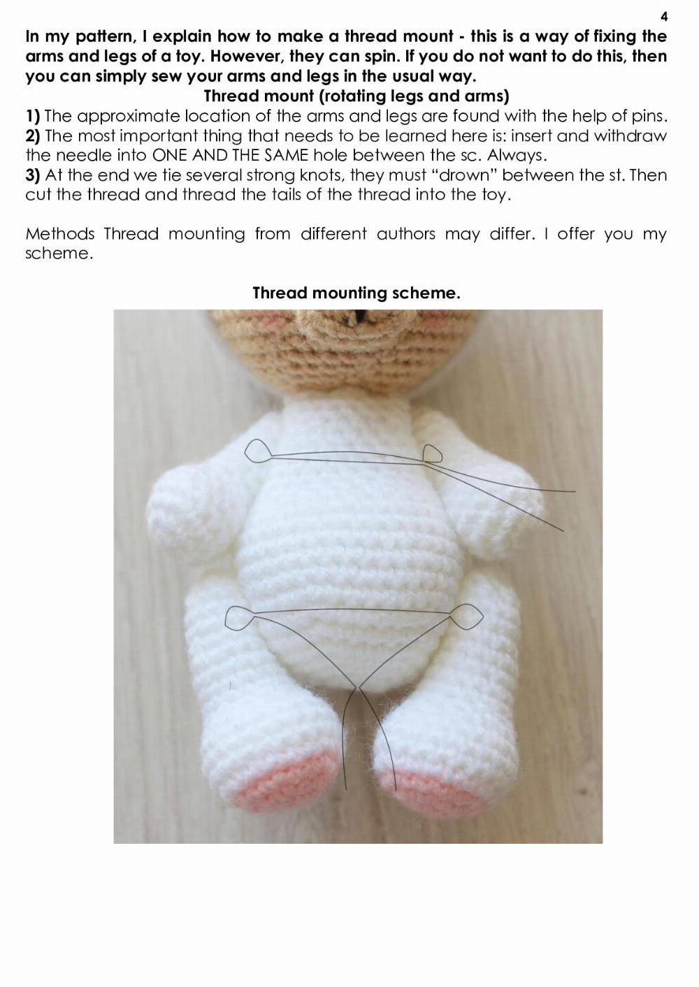 safari monkey crochet pattern