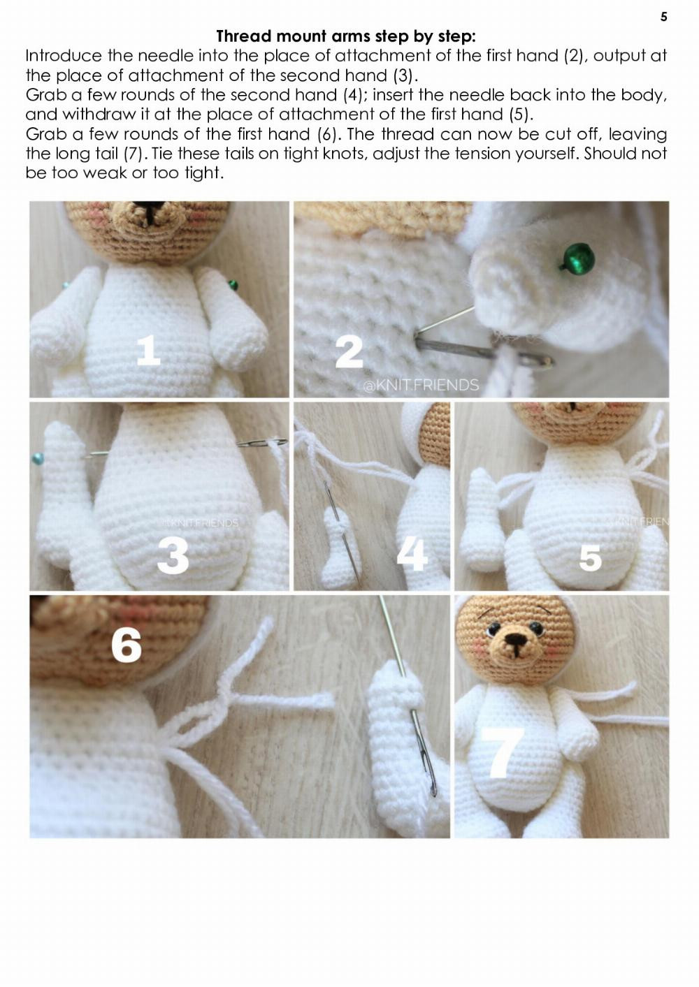 safari monkey crochet pattern