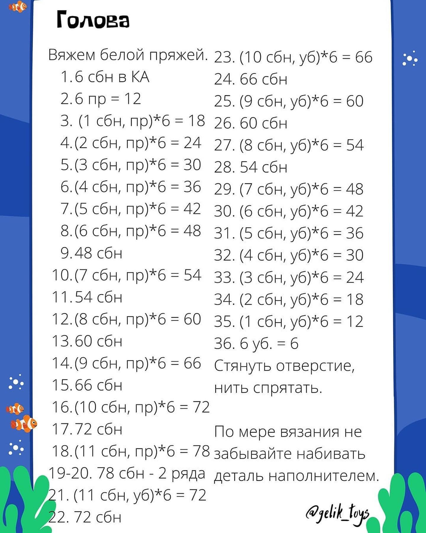 Схема вязания крючком куклы-мишки в рубашке и шапке.