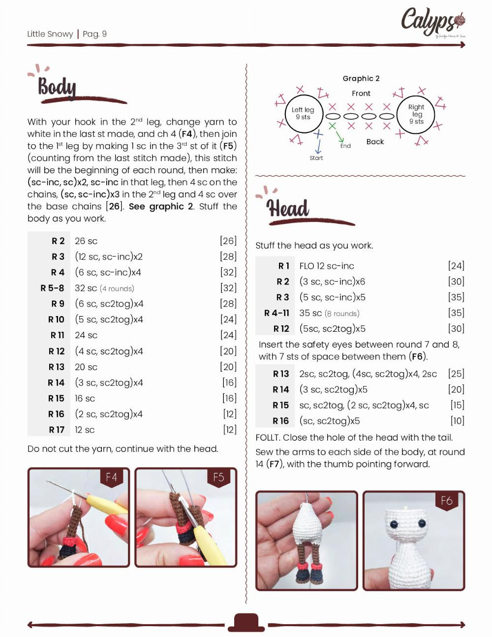 snowy the little snowman collection sweet christmas crochet pattern