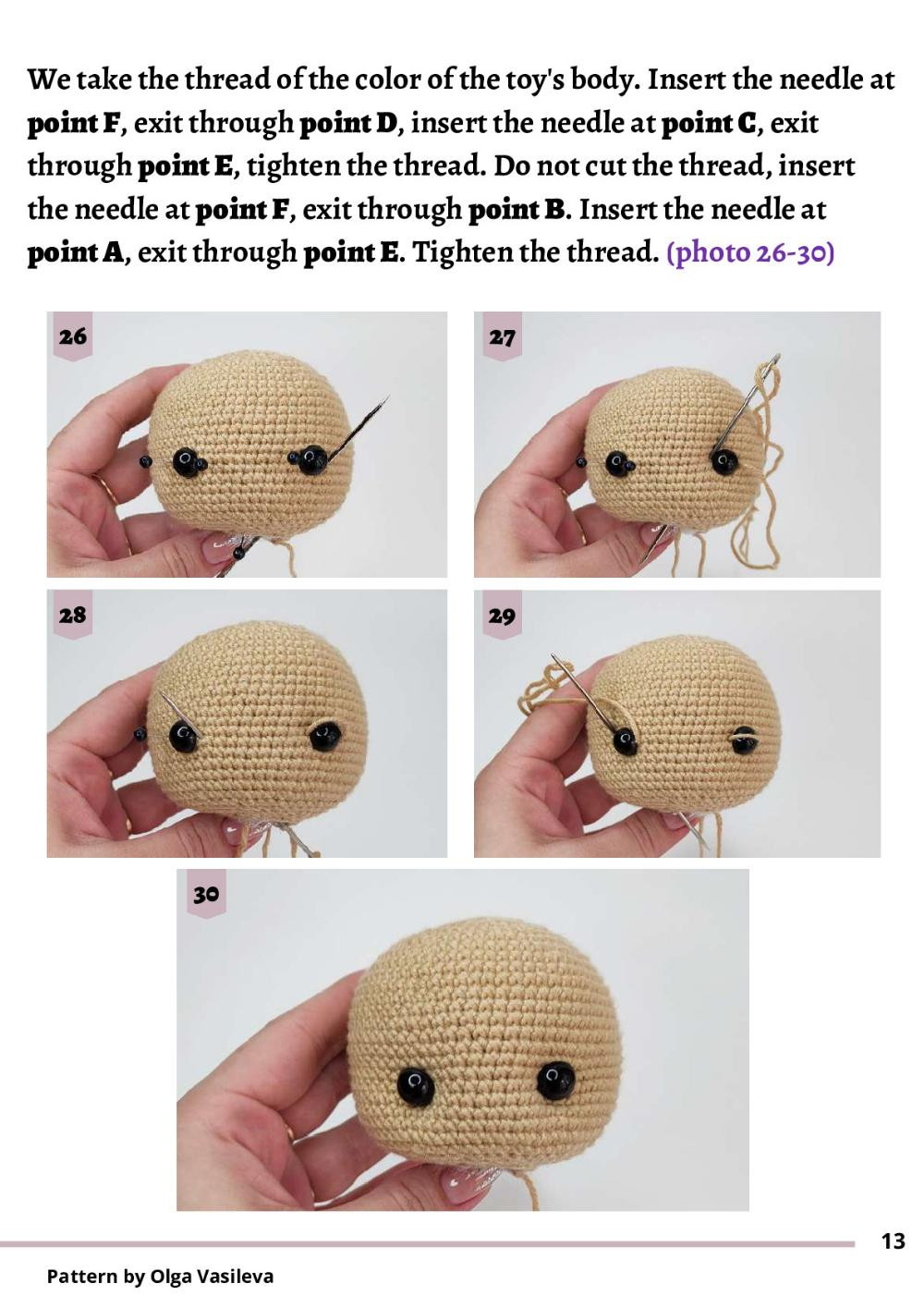 spring doll crochet pattern