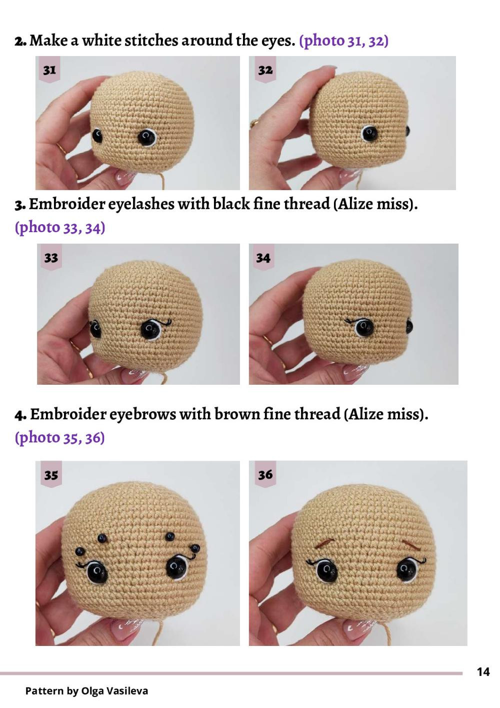 spring doll crochet pattern