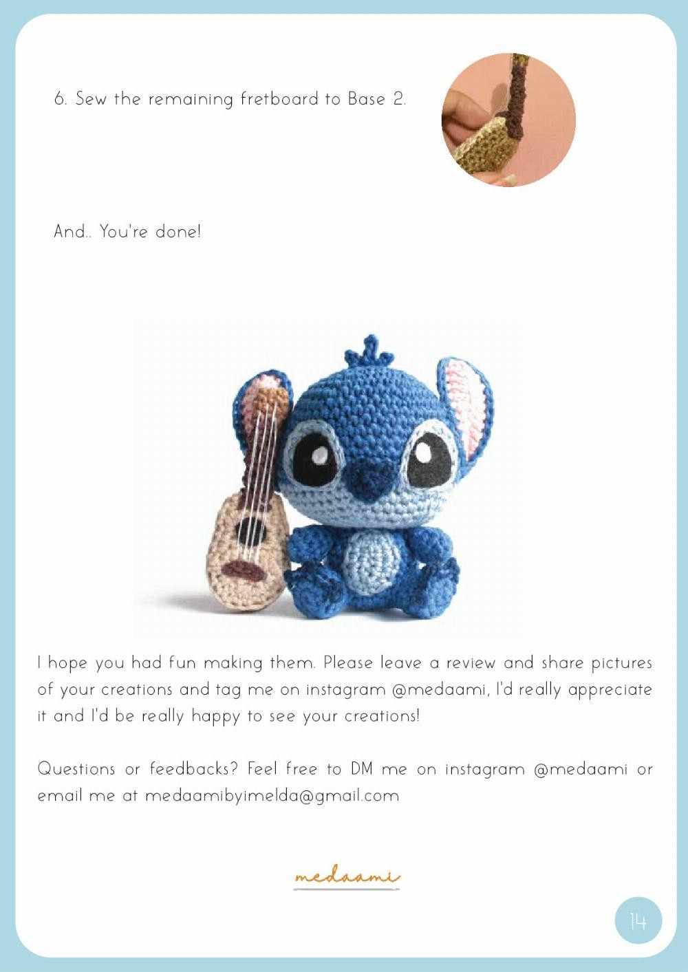 stitch & ukulele pattern