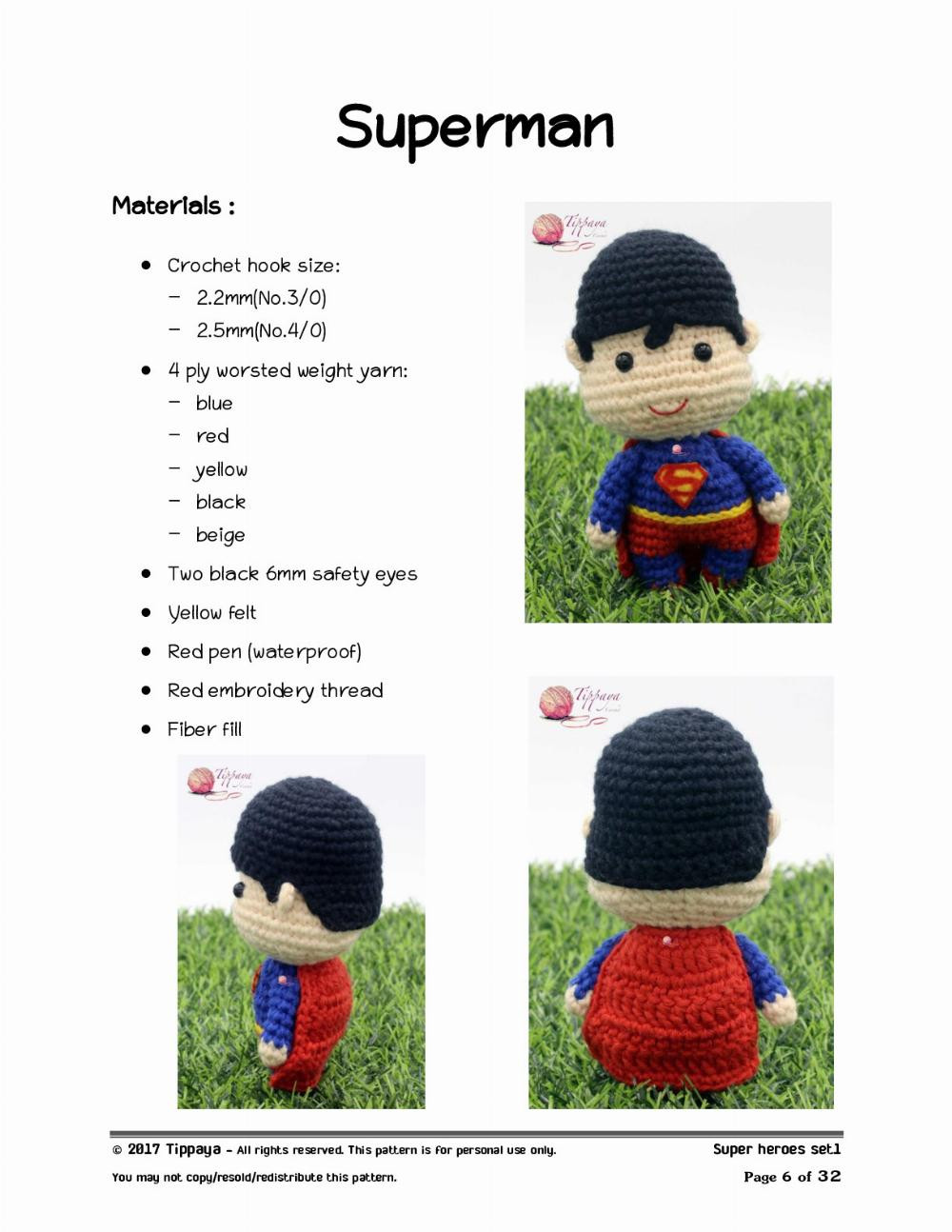 Super Heroes Set1 superman hulk, batman, captain america , spider man, flash