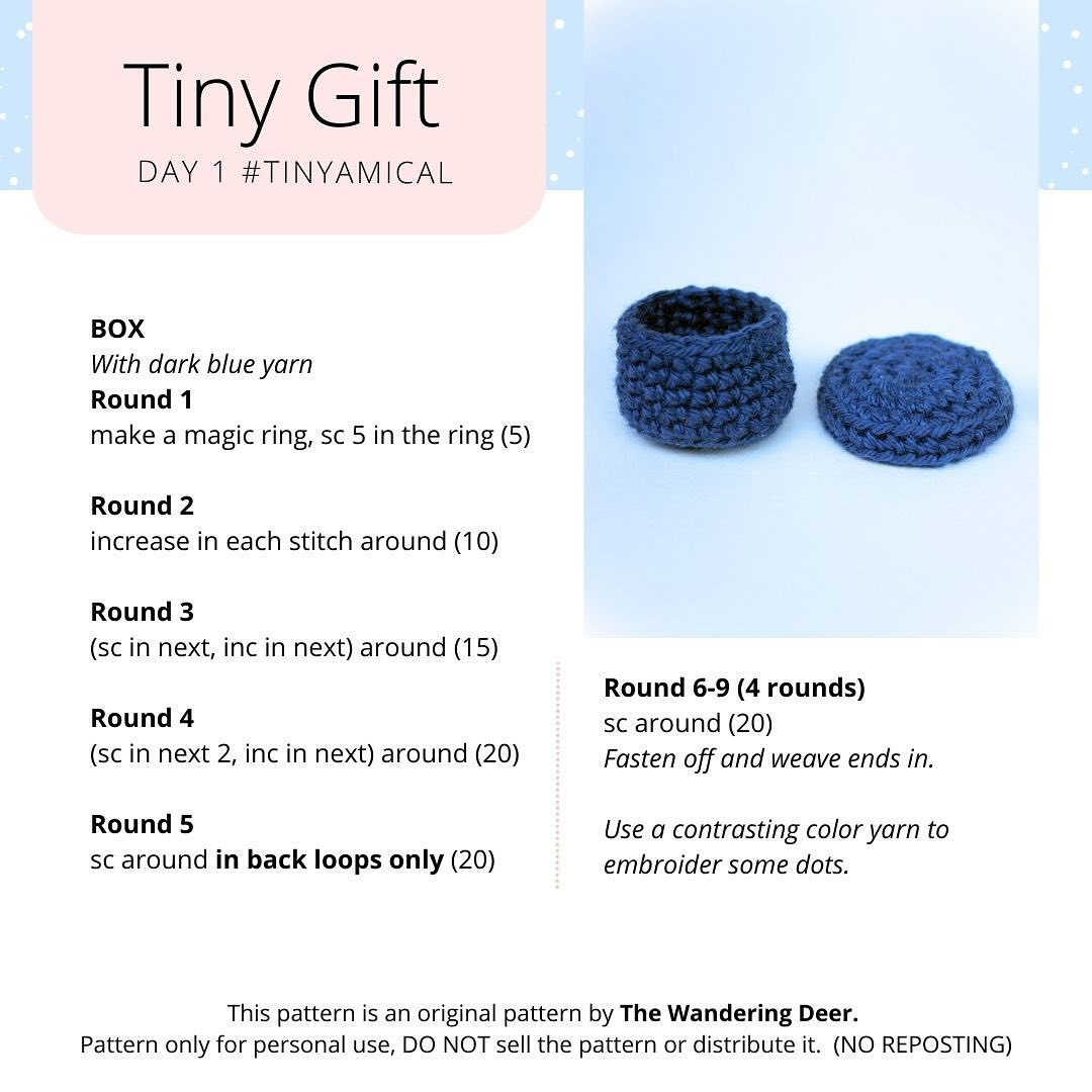 tiny gift free pattern